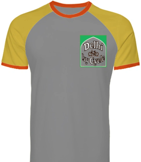 Create From Scratch: Men's T-Shirts Delhi-by-cycle-Logo T-Shirt