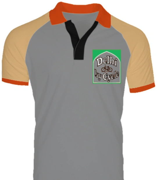 Create From Scratch: Men's Polos Delhi-by-cycle-logo- T-Shirt