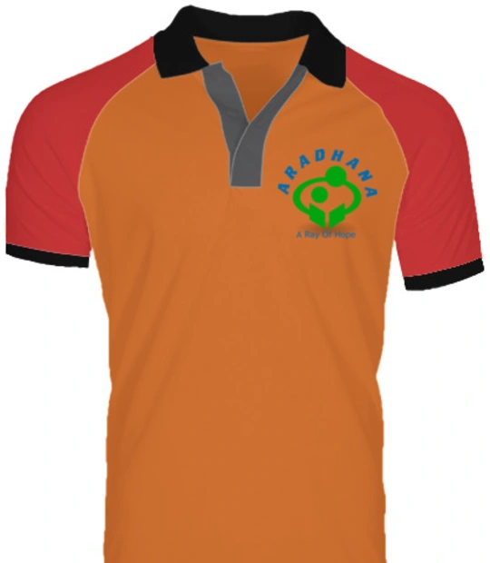 Create From Scratch: Men's Polos Aradhana-logo- T-Shirt
