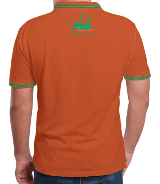 INSkunjali-Polo back of woody orange green in UK