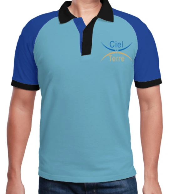 Create From Scratch: Men's Polos Ciel-and-Terre-logo- T-Shirt