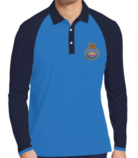 Naval Crest-of-INHS-Kalyani T-Shirt