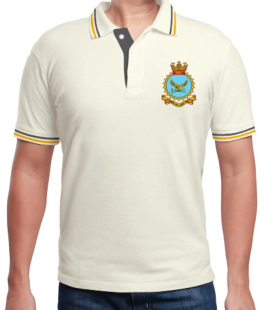 Indian Navy Collared T-Shirts INS-VIRAAT-R-POLO T-Shirt