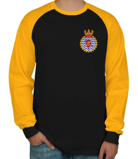 Navy INS-Karwar-tshirt T-Shirt