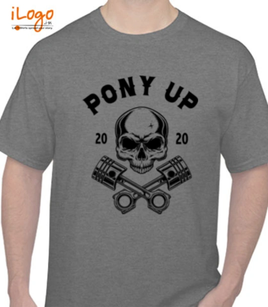 T shirts Pony-UP-Piston T-Shirt