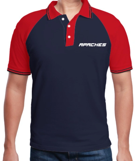 Create From Scratch: Men's Polos Apaches-logo- T-Shirt