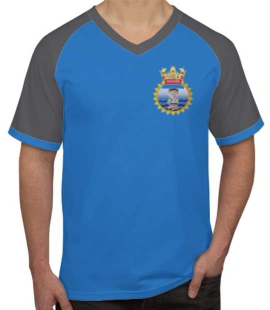 Navy INHSPatanjaliCrest T-Shirt
