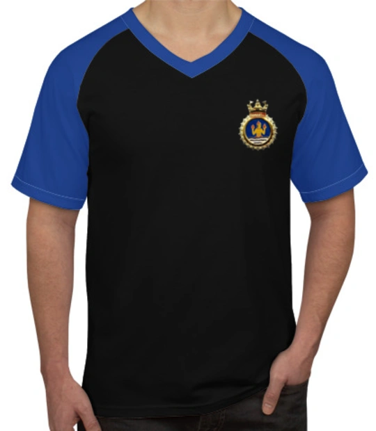 Navy INHS-DHANVANTARI-TSHIRT T-Shirt