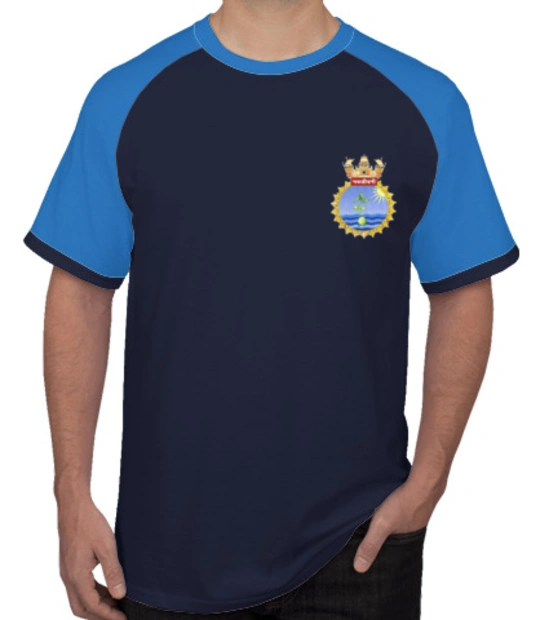 Navy INHS-NAVJIVANI-TSHIRT T-Shirt
