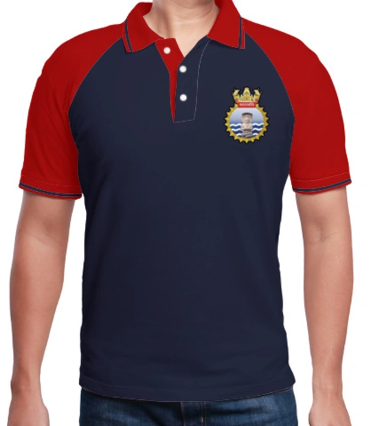 Navy INHS-PATANJALI-POLO T-Shirt