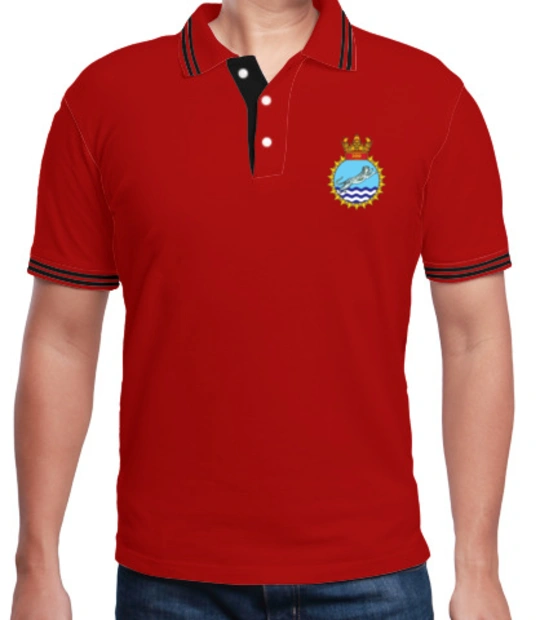 Red -INSIGNIA-POLO T-Shirt