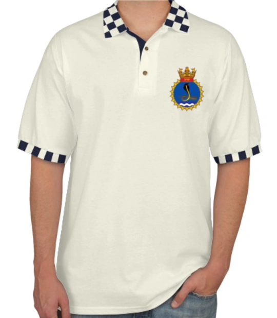 Navy INAS-INSIGNIA-POLO T-Shirt