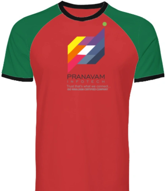 Whitefieldilog Pranavam-Infotech-Logo- T-Shirt