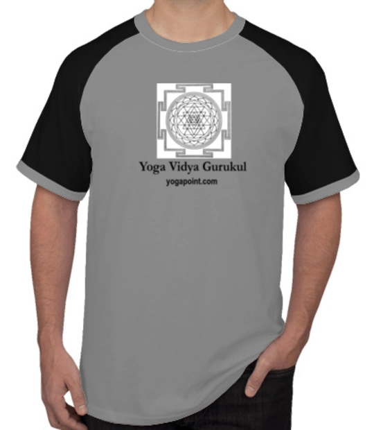 Rajni white YVG-Logo- T-Shirt