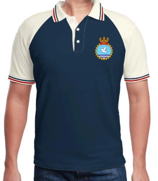 Navy INAS--INSIGNIA-POLO T-Shirt