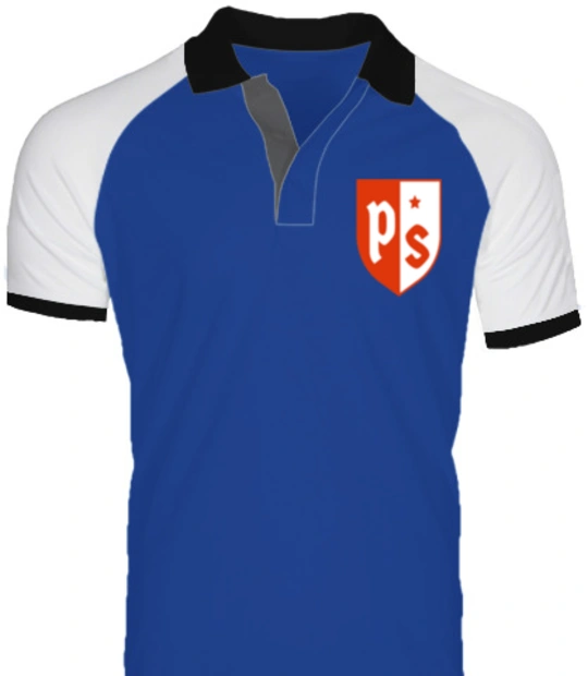 PS-Logo- - Raglan Polo T-shirt