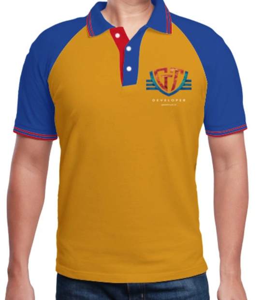Create From Scratch: Men's Polos GT-Developer-Logo- T-Shirt