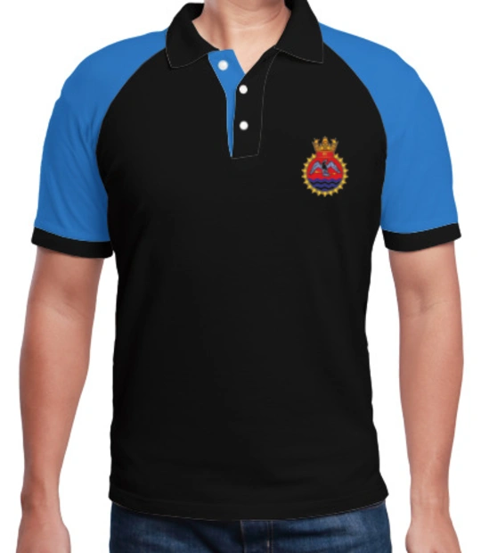 Naval INS-Tir-emblem T-Shirt