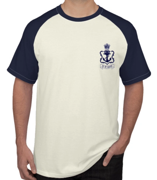 Navy INDIAN-NAVY-TSHIRT T-Shirt