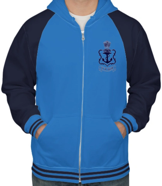 India INDIAN-NAVY-HOODIE T-Shirt