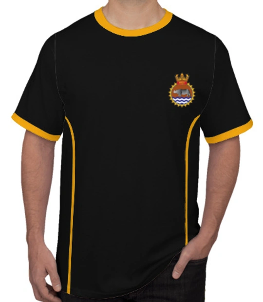 Navy INS-BRAHMAPUTRAB-TSHIRT T-Shirt
