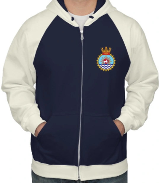 Navy INS-ADITYA-HOODIE T-Shirt