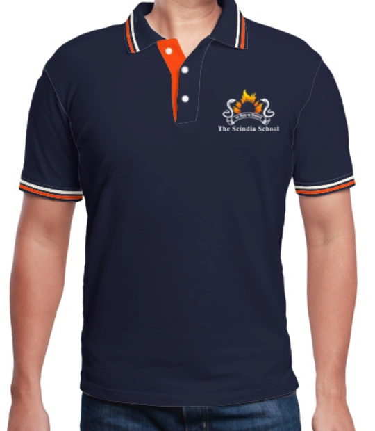 Red the-scindia-school-class-of--reunion-polo T-Shirt