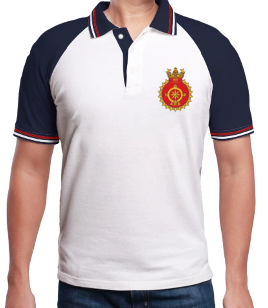Navy INS-BEAS-POLO T-Shirt