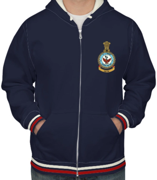 India INDIAN-AIR-FORCE-NO--SQUADRON-HOODIE T-Shirt