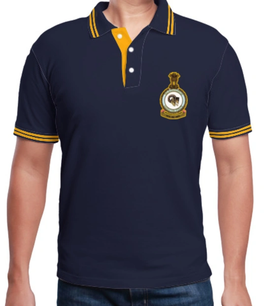 Indian air force t shirts/ INDIAN-AIR-FORCE-NO--SQUADRON-POLO T-Shirt
