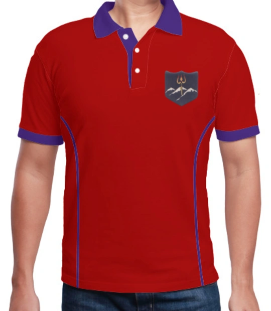 Indian Army Collared T-Shirts -INFANTARY-DIVISION-POLO T-Shirt