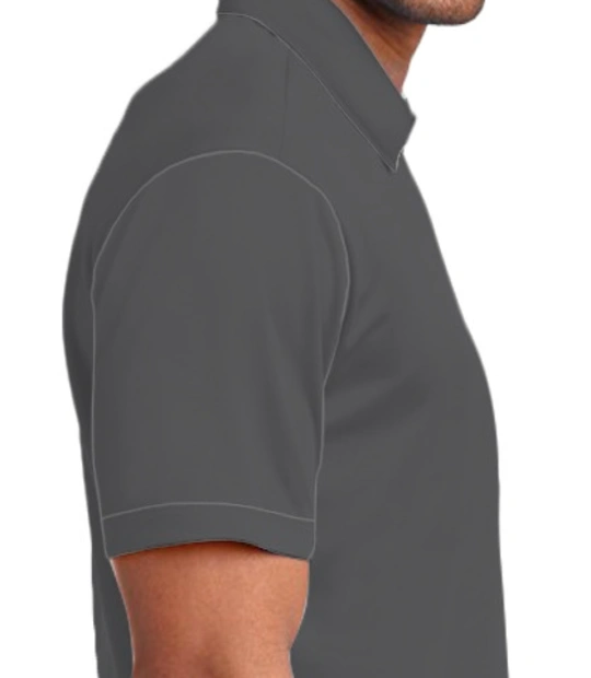 felix-polo-CM right sleeve of charcoal polo in UK
