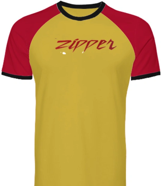 Create From Scratch: Men's T-Shirts Zipper-Logo- T-Shirt