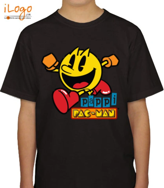 pappi-black-t - Boys T-Shirt