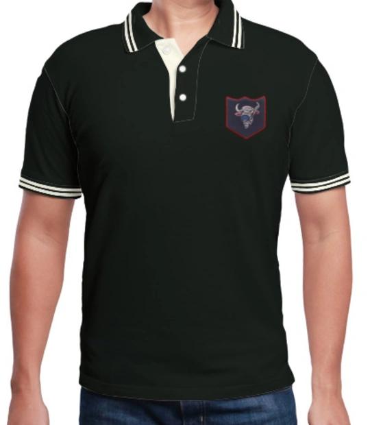 Indian Army Collared T-Shirts INFANTRY-DIVISION-BISON-POLO T-Shirt