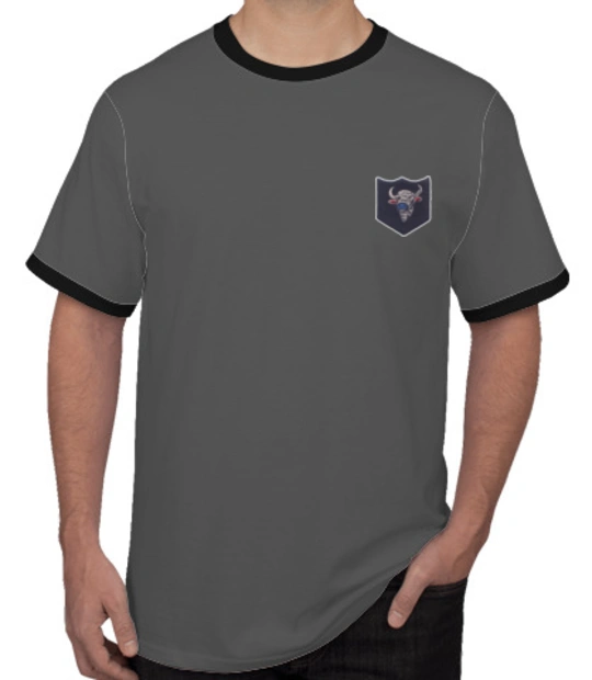 Indian Army Roundneck T-Shirts INFANTRY-DIVISION-BISON-TSHIRT T-Shirt