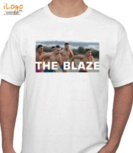 T shirts QC-The-Blaze T-Shirt