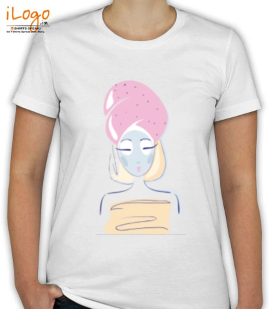 T shirts QC-Sheet-mask T-Shirt