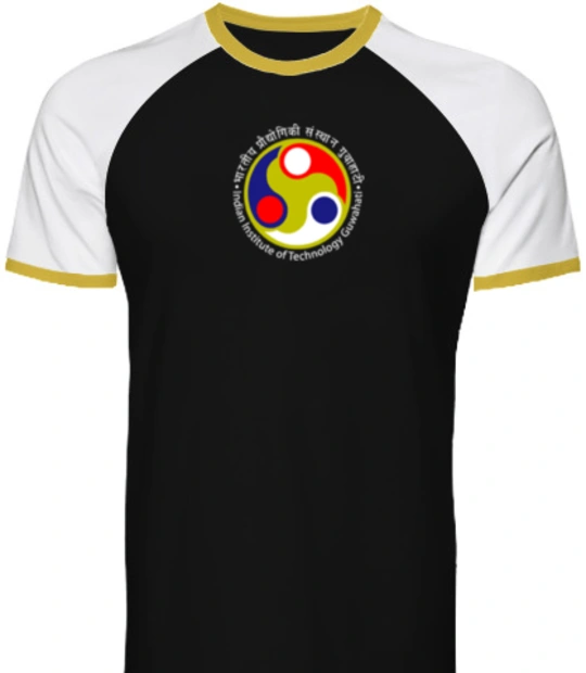 IITG-Logo- - Raglan Round neck t-shirt
