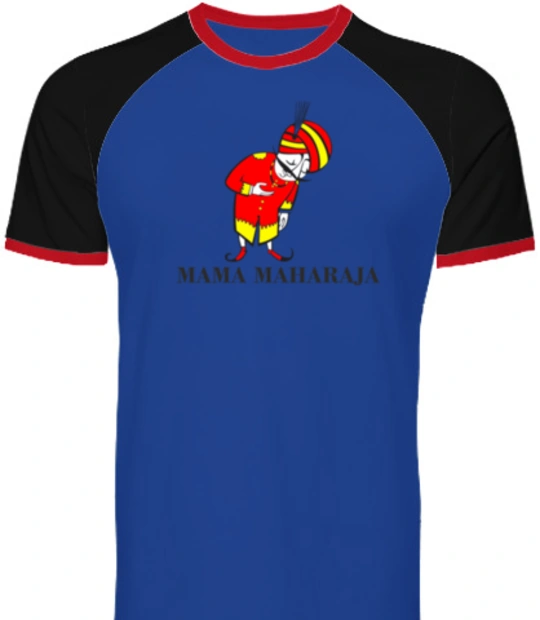 V neck Maharaja-Logo- T-Shirt