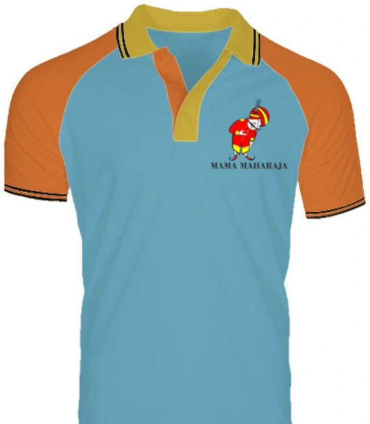 Maharaja-logo - Raglan Double polo t-shirt