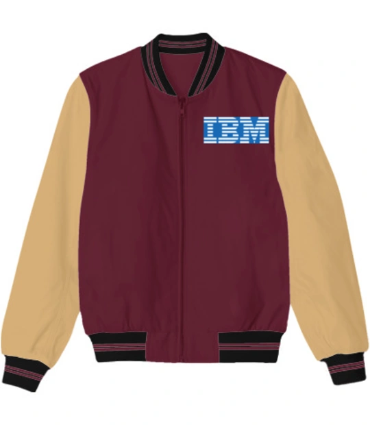 Create From Scratch Men's Jackets IBM-Logo- T-Shirt
