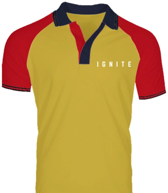 Create From Scratch: Men's Polos Ignite-Logo- T-Shirt