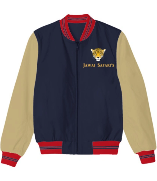 Create From Scratch Men's Jackets Jawai-Safari-Logo- T-Shirt