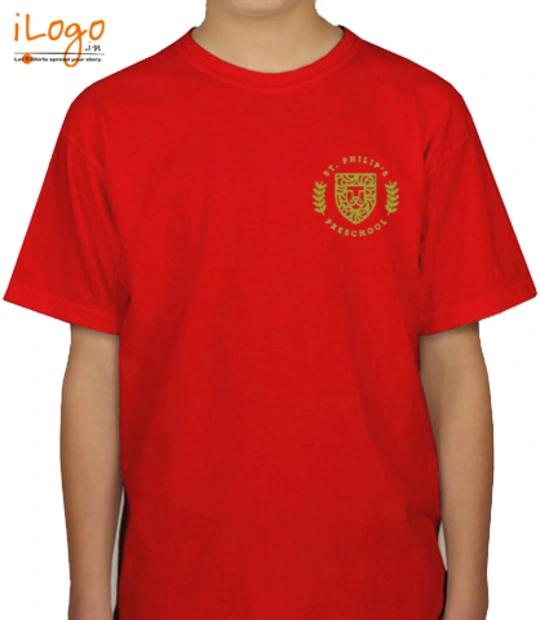 B.K. School St.-Philips-Pre-School-logo T-Shirt