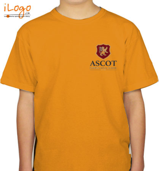 AscotInternationalSchoolLogo Boy's TShirt at Best Price [Editable