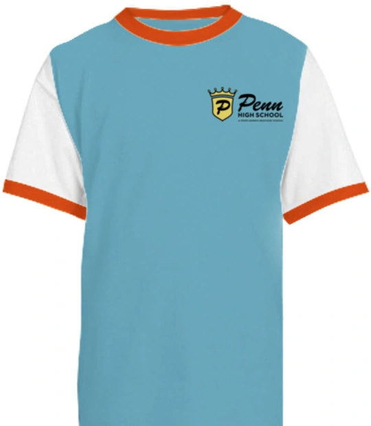 Penn-High-School-Logo - Kids round neck t-shirts