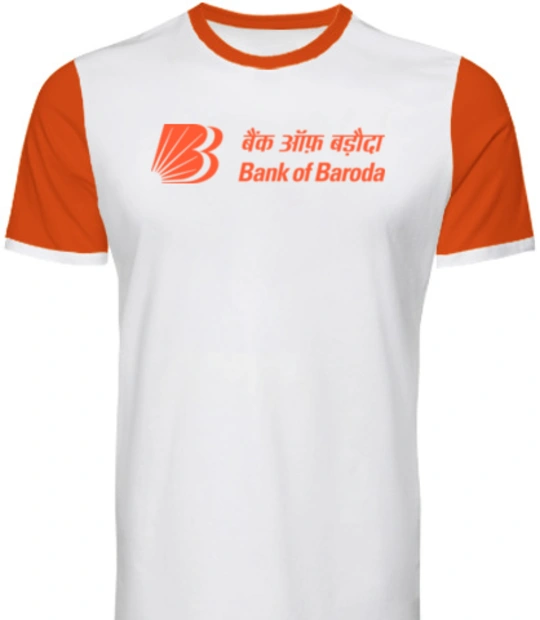 Create From Scratch: Men's T-Shirts Bank-of-Baroda T-Shirt