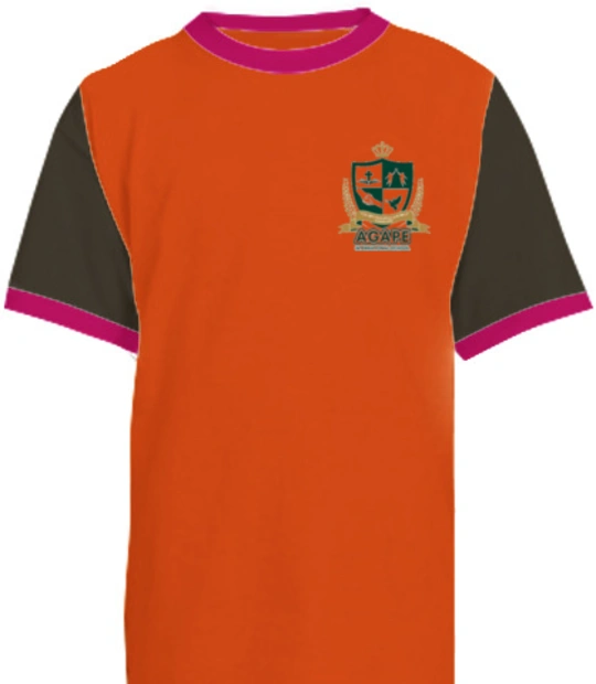 B.K. School Agape-International-School-Logo T-Shirt