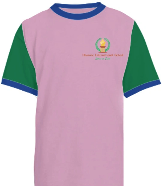 Illumine-International-School-Logo - Kids round neck t-shirts